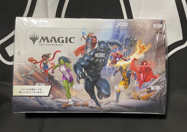 画像1: 《実物写真掲載商品》マジック：ザ・ギャザリング｜マーベル スーパー・ヒーローズ プレイ・ブースターBox 日本語版《状態:未開封》#1166 (1)