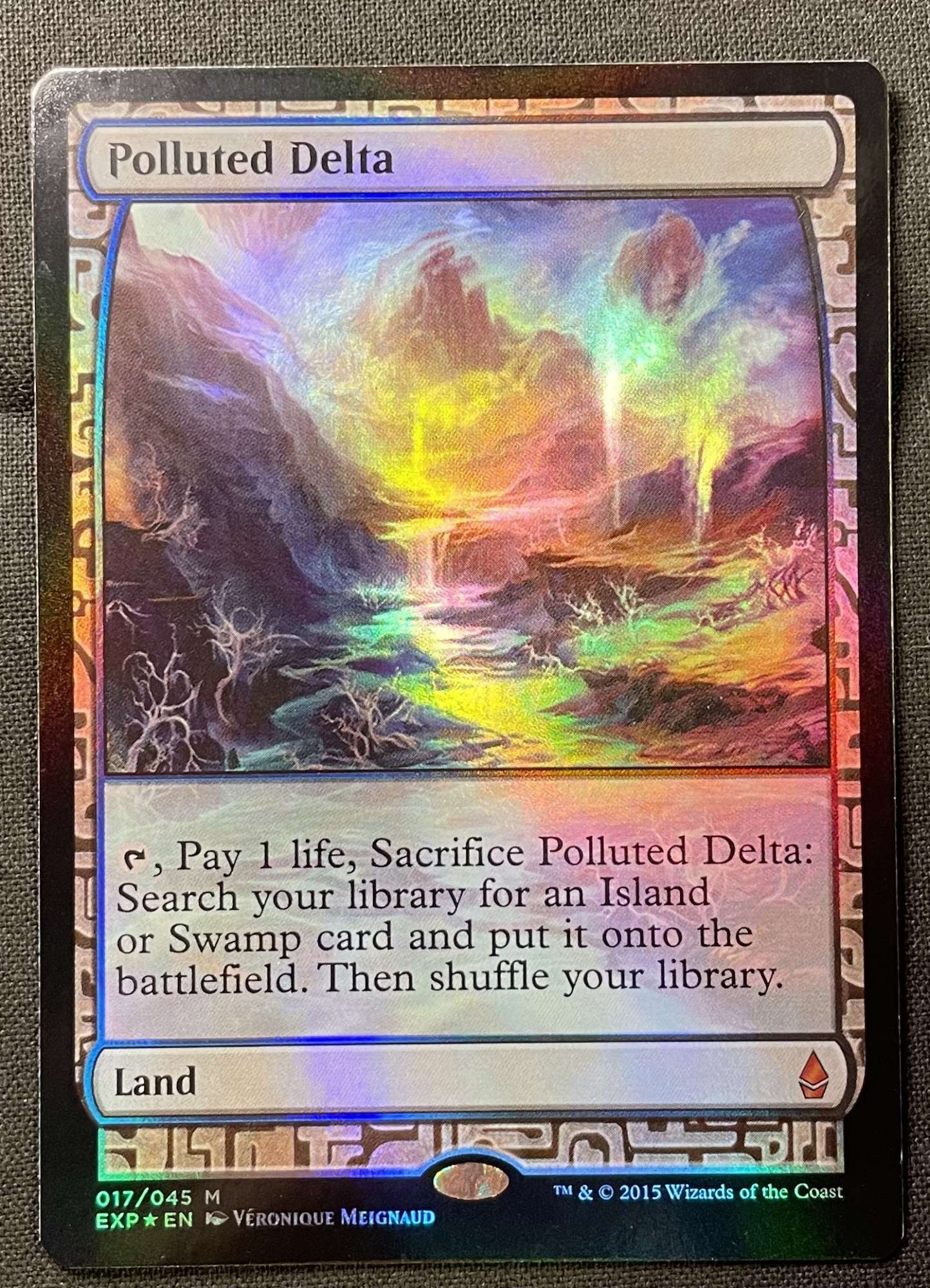 MTG 汚染された三角州 英語 ① 汚染された三角州/Polluted Delta《英語》【ONS】