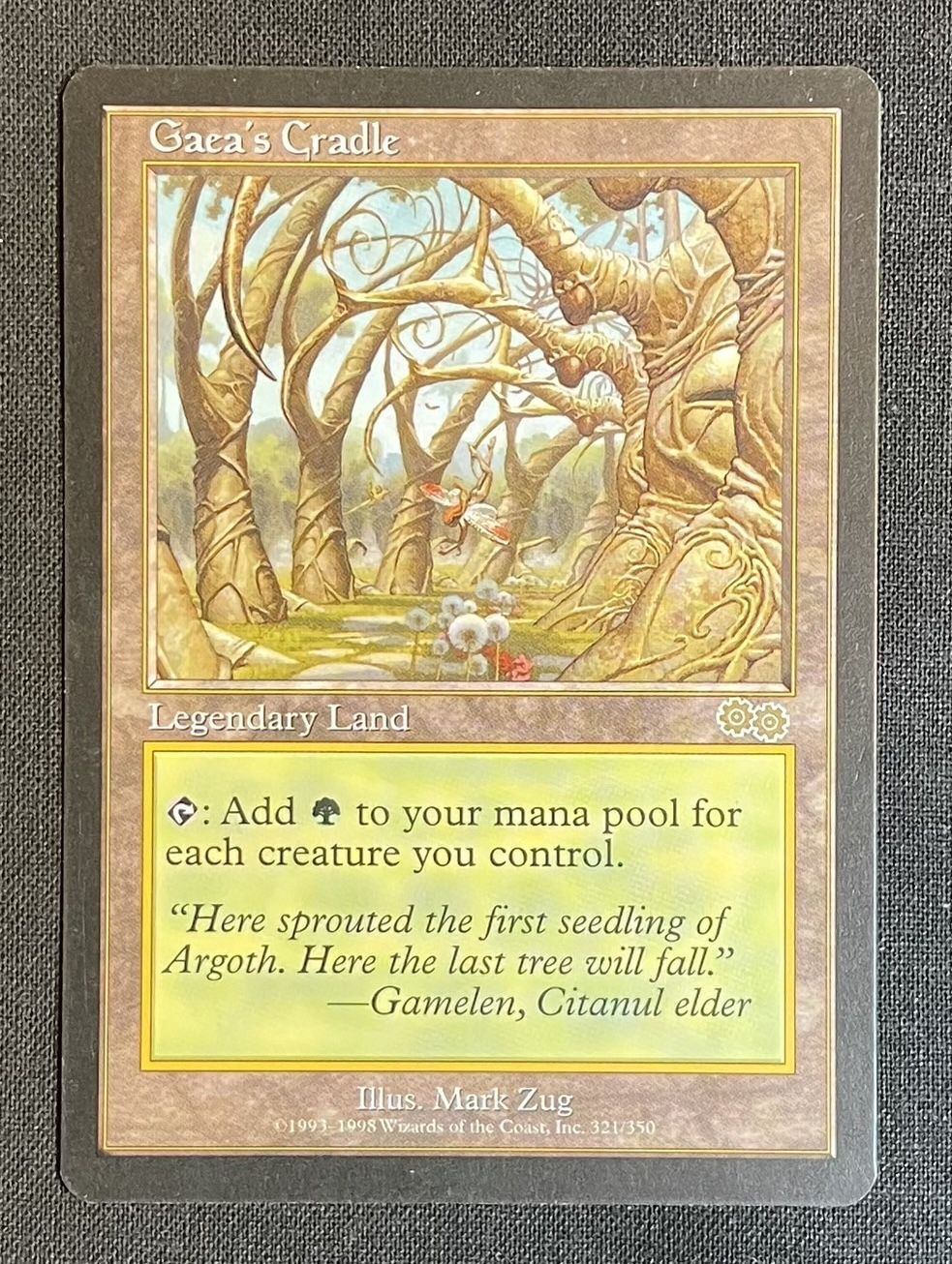 ガイアの揺籃の地　日本語　inked　 mtg マジックザギャザリング 格安人気 ガイアの揺籃の地 [USG] 【BIGWEB | MTG】日本最大級の
